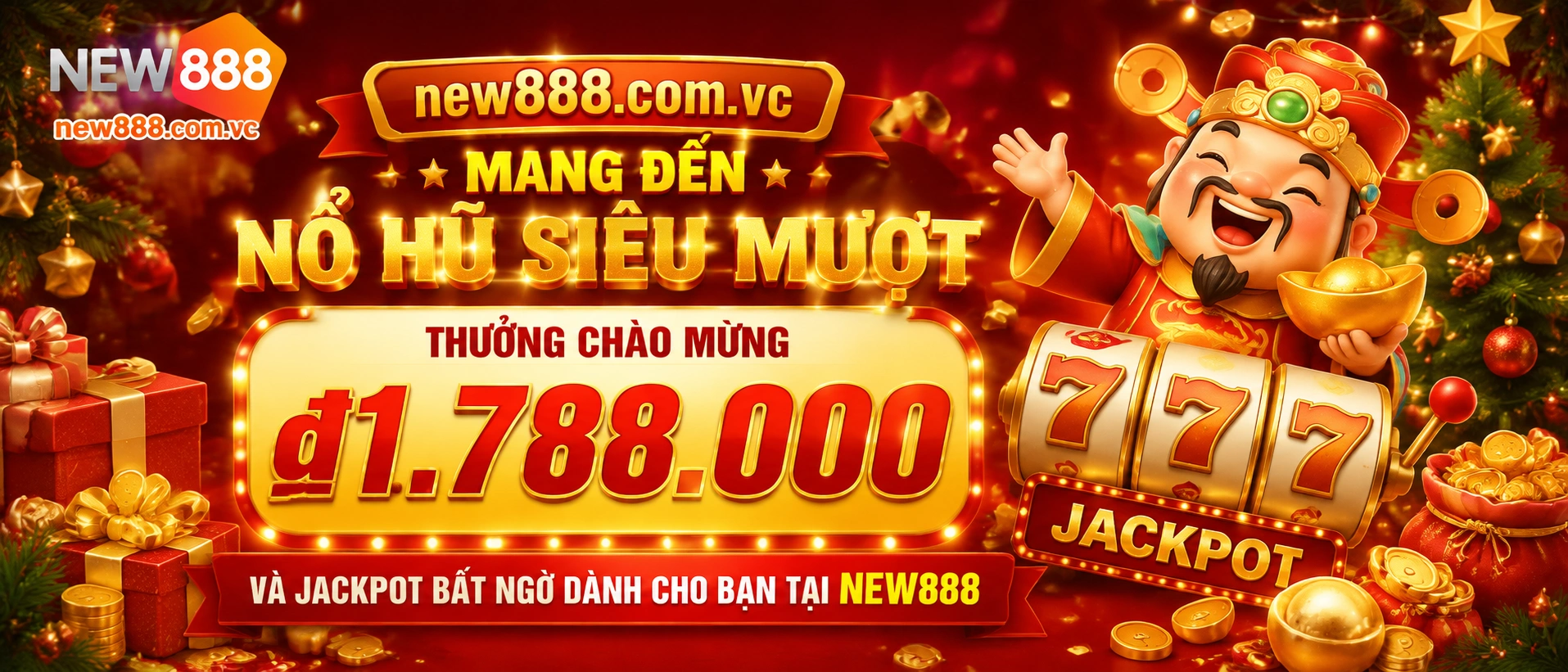 NEW888.com.vc bonus and jackpot visual