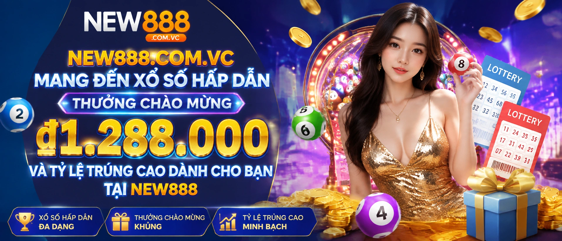 Trải nghiệm xem Xổ Số trên điện thoại với giao diện NEW888