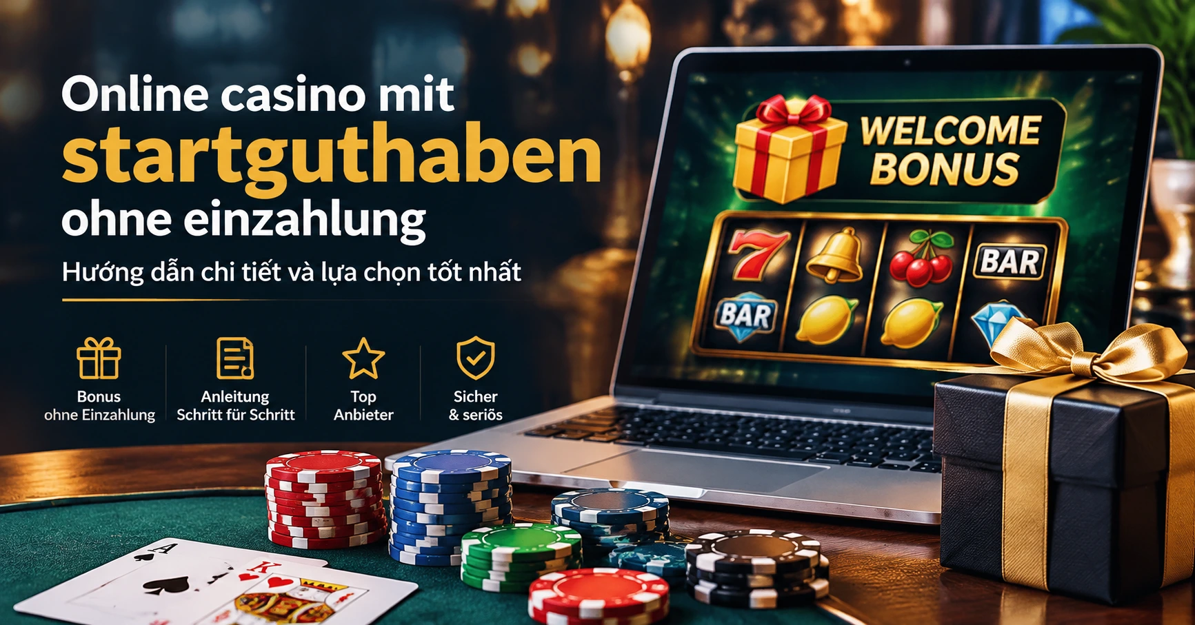 Online casino mit startguthaben ohne einzahlung: Hướng dẫn chi tiết và lựa chọn tốt nhất - image 3